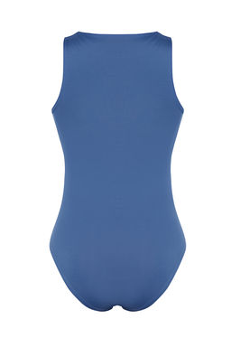 TRENDYOLMILLA Siyah Halter Yaka Vucuda Oturan Esnek Alttan C?tc?tl? Orme Body TWOSS20BD0044  фото 24