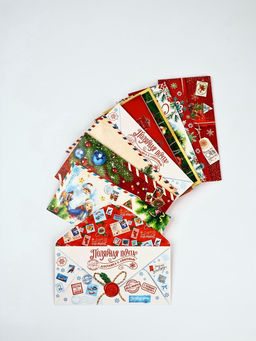 Набор конвертов для денег «С Новым годом», 15 штук, 16.5×8 см