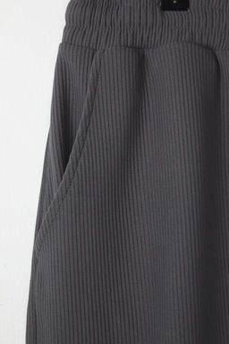 TRENDYOL MAN Buyuk Beden Fume Oversize/Genis Kesim Dokulu K?r?smaz Ottoman Sort TMNSS25AP00001 - Trendyolmilla фото 3
