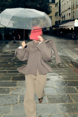 INTERLOCK TROUSERS WITH VENTS - Zara фото 6