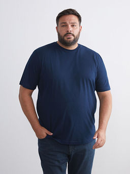 Bisiklet Yaka Penye Erkek Ti??rt