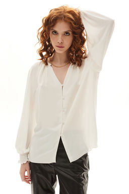 Блуза Golden Valley 2301 молочный фото 4