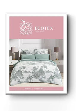 Постельное белье Флорентина Евро + 4 наволочки - Ecotex фото 7