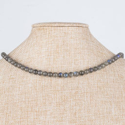 Бусы из Лабрадора "шарик" (Мадагаскар)