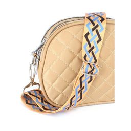 Плечевой ремень (стропа) ADEL-239/регулируемый, макс длина 150см, икат синий/черный/беж 251108 - Adelia фото 4