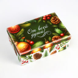 Набор подарочных новогодних коробок 10 в 1 Ёлочные игрушки, 32.5?20?12.5 - 12?7?4 см