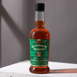 Гель для душа коньяк Настоящему мужику, 500 мл, аромат сандала и бергамота, HARD LINE