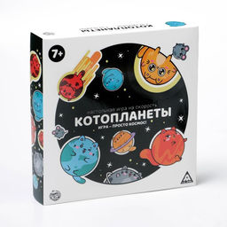Настольная игра на скорость «Котопланеты», 144 карты, 7+