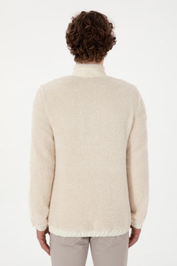 Erkek Krem Sweatshirt Sepette S_rpriz _ndirim - U.s. polo assn фото 5