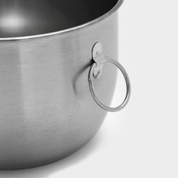 Набор посуды Турист, 3 предмета: кружка 1.35 л, миска 650 мл, тарелка 300 мл, нержавеющая сталь, хромированный - Simaland фото 6