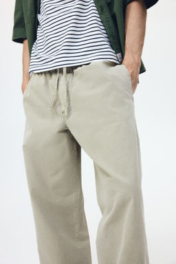 Pantal?n en lona de algod?n Loose Fit - H&m фото 5