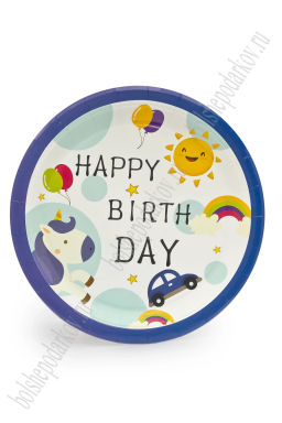 Тарелки бумажные 23,5 см (10 шт) SF-7834, №5