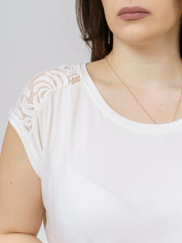 Футболка Кимоно-кружево Вискоза 95%, лайкра 5% - Ивассорти фото 11