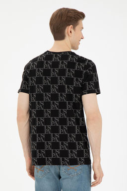 Футболка U.S. Polo Assn. мужская черная хлопок  фото 12