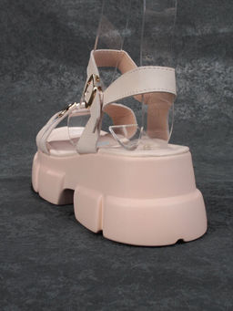 08-PEY186-2 PINK Босоножки женские (натуральная кожа)