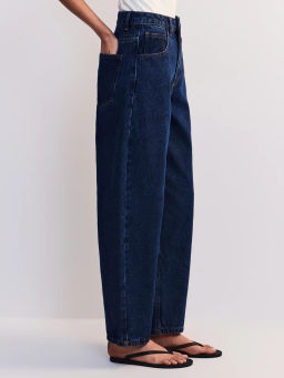 Джинсы бананы с высокой посадкой ZR2605092314-104 / Zarina