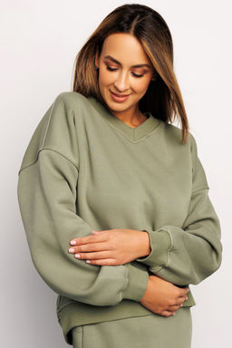 Свитшот худи оверсайз кофта с начесом 387KHK