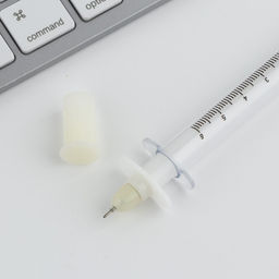 Ручка- шприц Укол от всех проблем, на подложке - Artfox фото 6