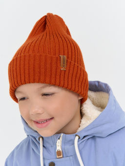 Шапка тыква из смесовой шерсти однослойная Мандарин - Bungly фото 4