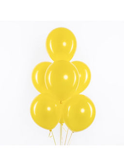 Воздушные шары латексные 12" «Жёлтый», 100 шт.