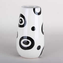 Ваза для цветов 6428 8х8х20.5см /КОРАЛЛ/