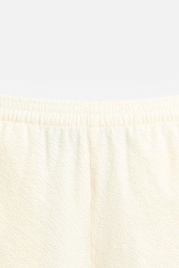 SHORT SEERSUCKER SWIMMING TRUNKS - Zara фото 3