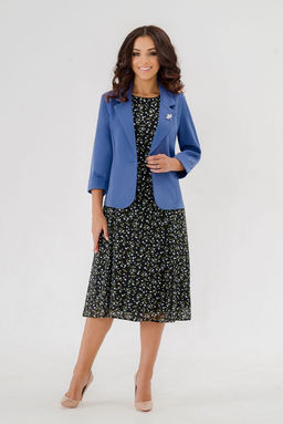 Платье с жакетом Бретани (50-56) - Serenada фото 5