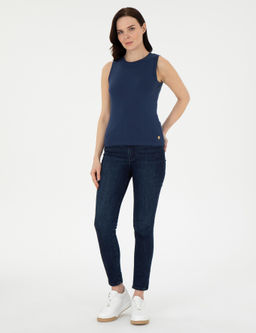 Lacivert Ex. Slim Fit _rme Bluz