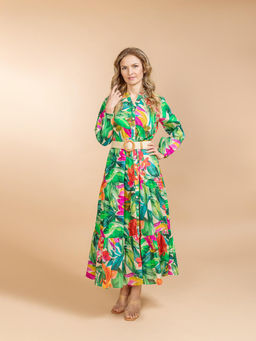 Платье (хлопок) №25-454-6 (Лето 2025) - Ганг фото 5