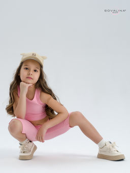 Костюм Тренд лапша розовый - Sovalina фото 3