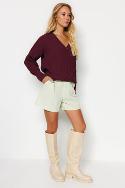 TRENDYOLMILLA Tas Basic V Yaka Triko H?rka TWOAW24HI00383 фото 10