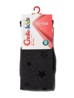 Conte-kids Хлопковые колготки TIP-TOP т.серый