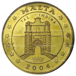 50 евроцентов 2004 года Мальта (Проба,Unusual)
