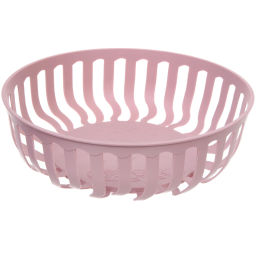 Цена за 4 шт. Сухарница пластиковая "SEGRETO" 26*8см пыльная роза