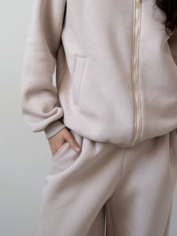 Брюки свободного кроя утепленные с защипами - My фото 5