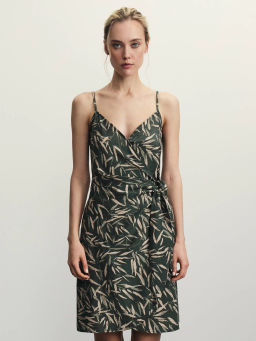 Мини сарафан на запах / Zarina фото 3