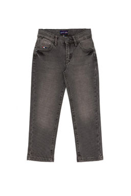 Коричневые джинсовые брюки для мальчика - U.s. polo assn фото 2