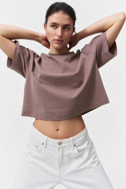 Camiseta boxy - H&m фото 3