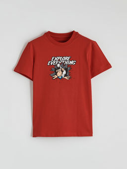 Nostaljik Maymun Bask?l? Erkek ?ocuk Ti??rt