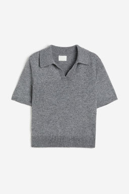 Polo de punto fino