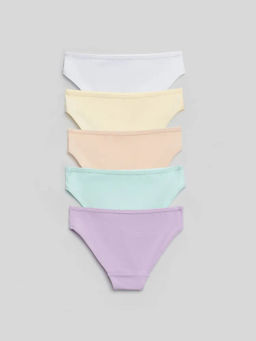ACOOLA / Трусы детские для девочек в наборе из 5 шт. Vivo цвет в ассортименте  фото 3