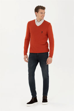 Мужской базовый свитер с плиткой Неожиданная скидка в корзине - U.s. polo assn фото 4