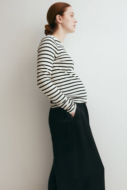 MAMA Camiseta en punto de canale - H&m фото 4
