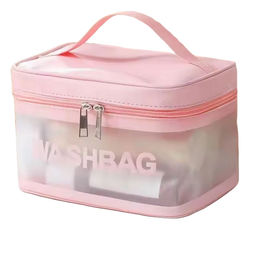 Kristaller Косметичка Washbag suitcase, розовый фото 3