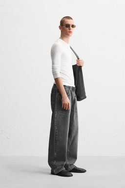 BAGGY FIT JEANS - Zara фото 16