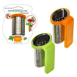 Ситечко-фильтр для чая Стаканчик 3цв., 11.68 (МультиДом)