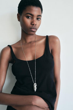 STRAPPY COTTON TOP - Zara фото 10