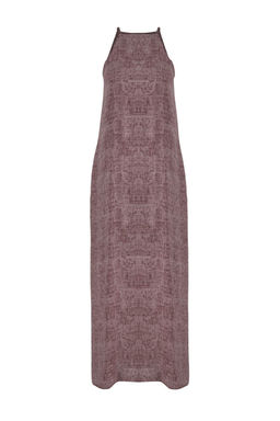 Antrasit Duz Maxi Dokuma Elbise TWOSS25EL00904 - Trendyolmilla фото 11