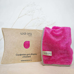 Салфетка для уборки Twister (Фуксия) - Wai ora фото 8