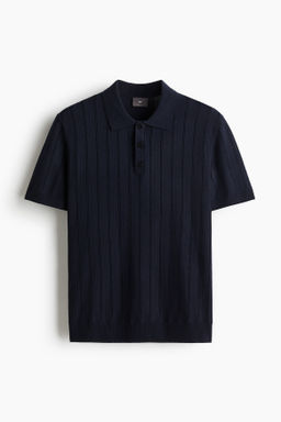 Polo con textura Regular Fit